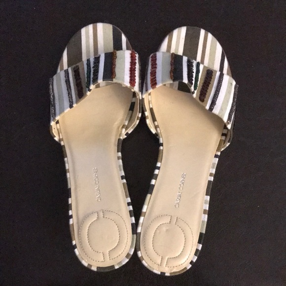 Striped and sparkly kitten heels - Picture 2 of 10